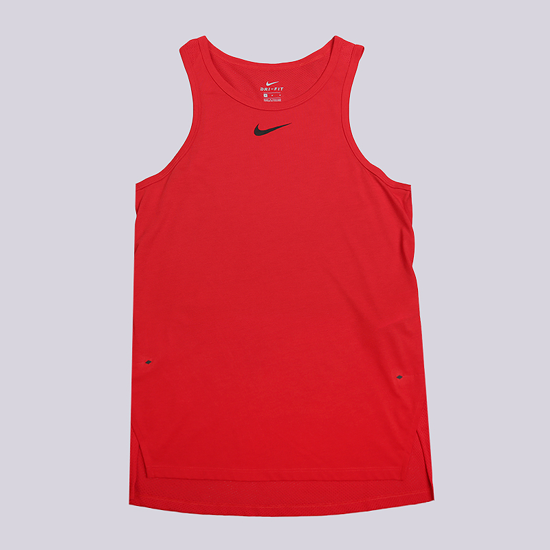 мужская красная майка Nike Breathe Elite Sleeveless Basketball Top 891711-657 - цена, описание, фото 1